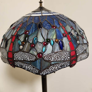 Dragonfly Tiffany Style Floor Lamp