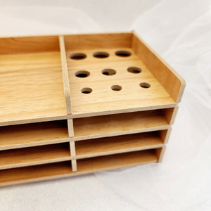 Diamond Art Multi Level Wooden Organiser