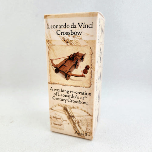 Leonardo da Vinci Crossbow (a working re-creation of Leonardo's 15th century crossbow. suitable for ages 8+)