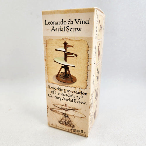 Leonardo da Vinci Aerial Screw (a working re-creation of Leonardo's 15th century aerial screw. suitable for ages 8+)