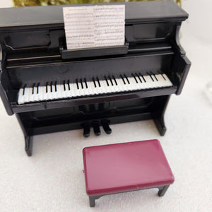 Piano & Stool for your Fairy Garden or Dolls House