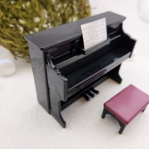 Piano & Stool for your Fairy Garden or Dolls House