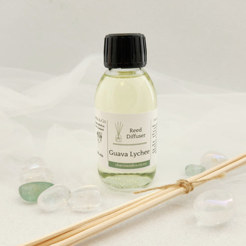 Guava Lychee Reed Diffuser Refill (handcrafted in Aotearoa New Zealand. 125ml)