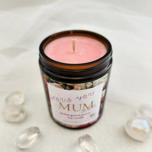 Love You Mum Lychee Guava Soy Candle