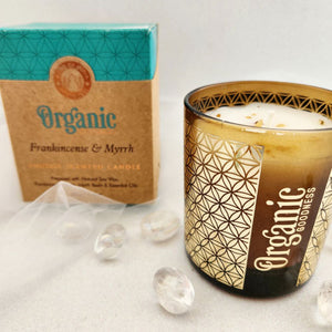 Frankincense & Myrrh Organic Goodness Candle