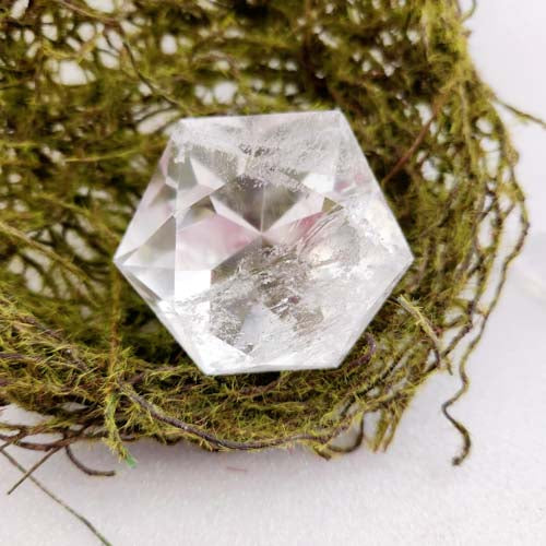 Clear Quartz Diamond (approx. 3.8x5.3x4.7cm)