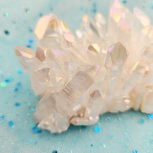 Angel Aura Quartz Cluster 