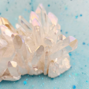 Angel Aura Quartz Cluster 