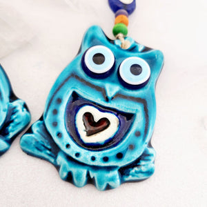 Blue Eye Owl Wall Art