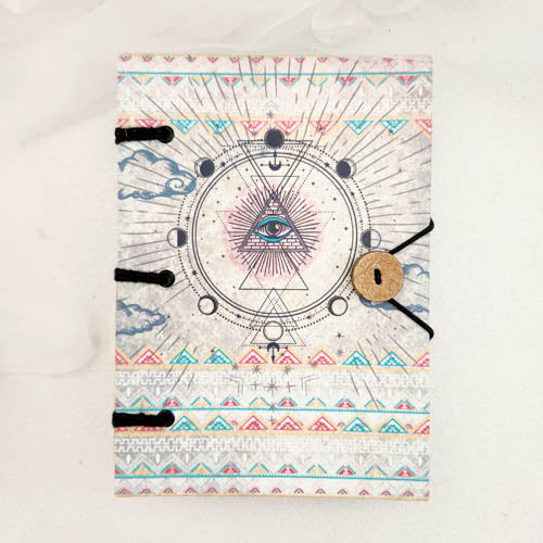Moon Phase Journal (unlined. 100% Tree Free Organic Recycled Paper))