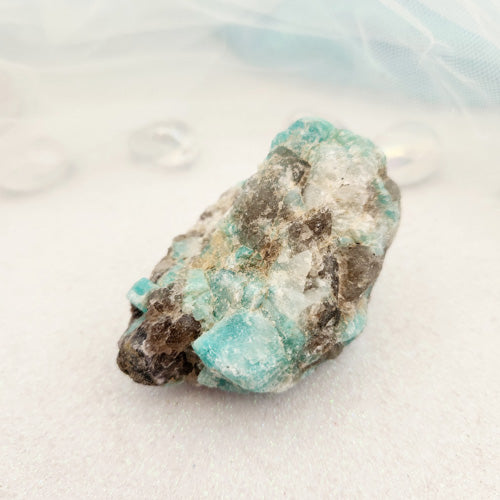 Amazonite Rough Rock (assorted. approx. 7-7.3x5.1-5.2cm)