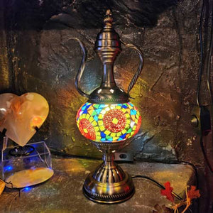 Sunbeam Teapot Turkish Style Mosaic Lamp