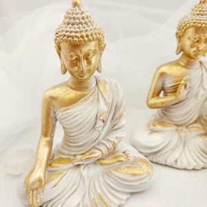 Gold and Grey Buddha