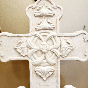 Memorial Cross with Wings