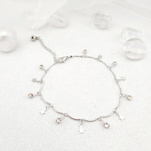 Stars & Rhinestones Anklet