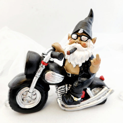 Biker Gnome (approx. 22cm)