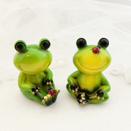 Frog with Ladybug (assorted. approx. 8.5cm)