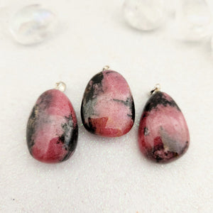 Rhodonite Tumble Pendant