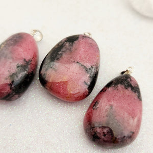 Rhodonite Tumble Pendant