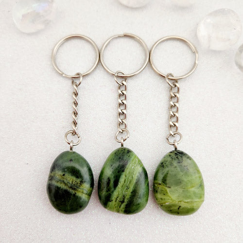 Jade Tumble Keyring (assorted)