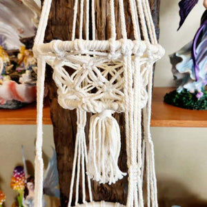 Macrame Double Pot Hanging