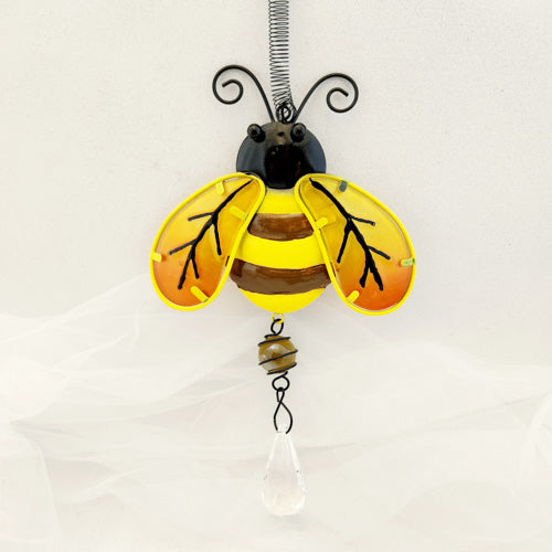 Bee Hanging with Prism (approx. 13 x 14.6cm)