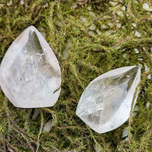 Clear Quartz Mini Flame Point 