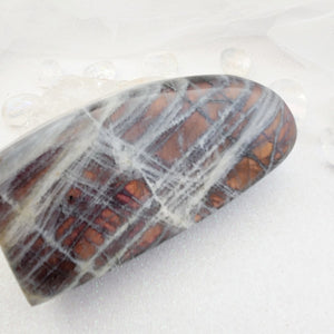 Labradorite Polished Free Form with Purple Hue