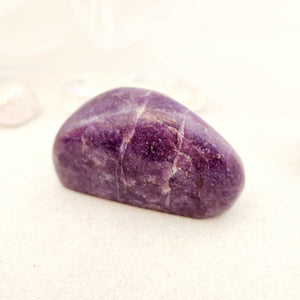 Lepidolite Free Form with Cut Base