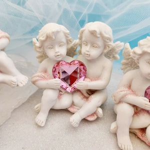 Pair of Cherubs with Heart