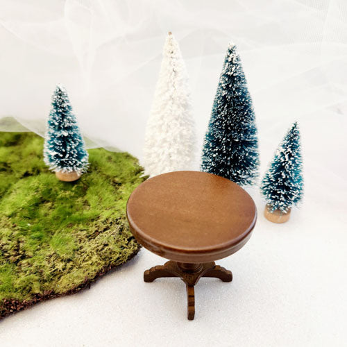 Miniature Coffee Table for Fairy Garden or Model House (approx. 5x5cm)