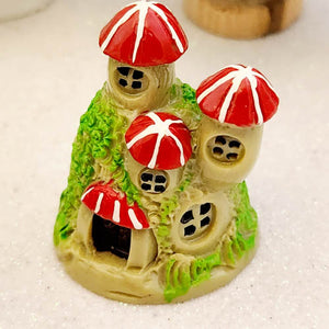 Mushrooms Fairy Cottage