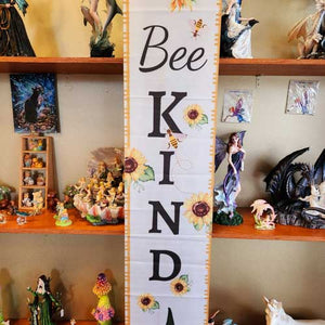 Bee Kind Fabric Banner