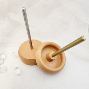 Wooden Manual Seed Bead Spinner/Loader