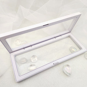 White Floating Transparent Acrylic Display Frame