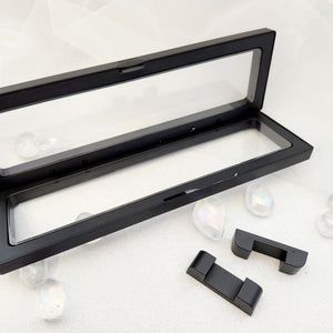 Floating Transparent Acrylic Display Frame with Feet