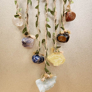 Rose Quartz Tree Of Life Hanging