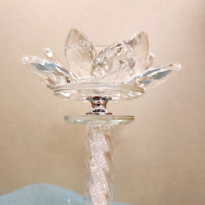 Crystal Lotus Tealight Holder