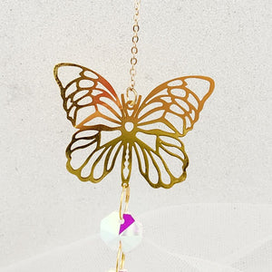 Butterfly with Hanging Prism