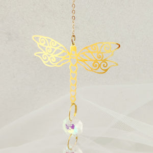 Dragonfly with Hanging Prism