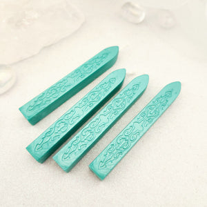 Mint Green Sealing Wax Stick with Wick