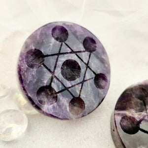 Amethyst Star Stand for Tiny Spheres