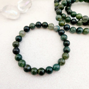 Moss Agate Bracelet