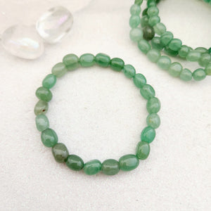Green Aventurine Nugget Bracelet