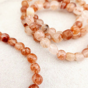 Hematoid Quartz Nugget Bracelet