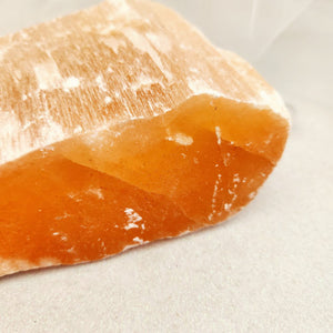 Orange Selenite Rough Chunk