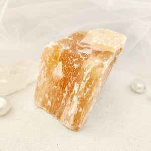 Orange Selenite Rough Chunk