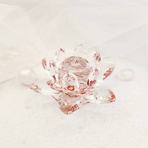 Red Lotus Crystal (approx. 10x10x6cm)