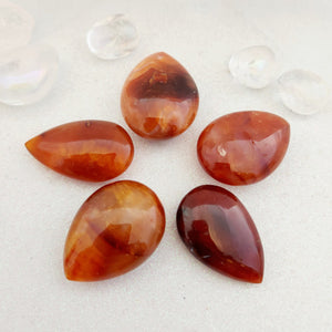 Carnelian Tear Drop