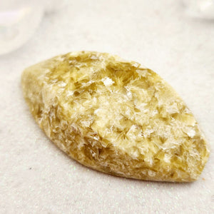 Gold Mica Oval Polished Cabochon